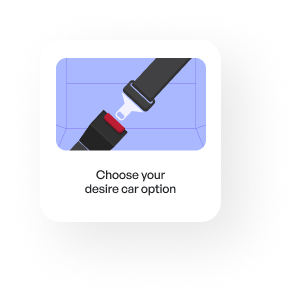 image showing chooose your desired car option
